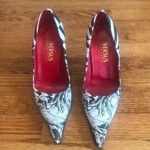 Versus leather heels